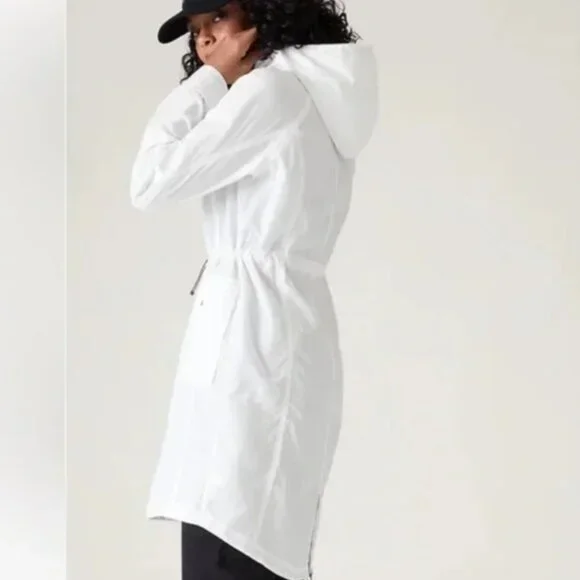 Athleta Women's Everyday Anorak Jacket | White | NWT | XL - Picture 3 of 8